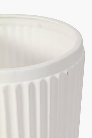 Paris Ribbed Planter, 45x47cm