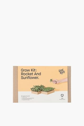 Microgreens Grow Kit : Rocket And Sunflower