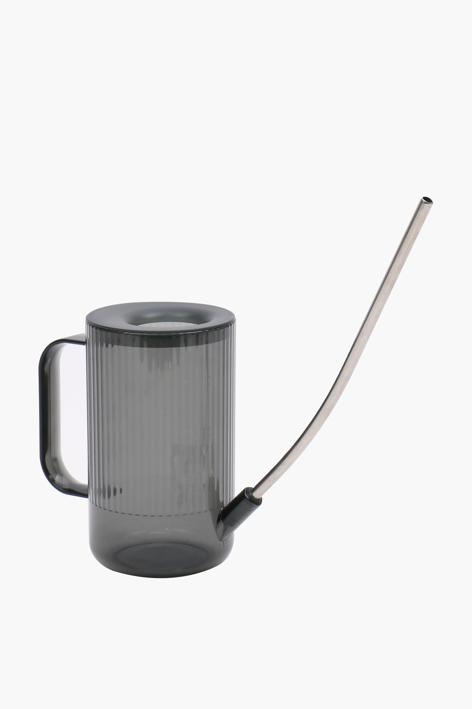 Ribbed Acrylic Watering Can, 10x27cm