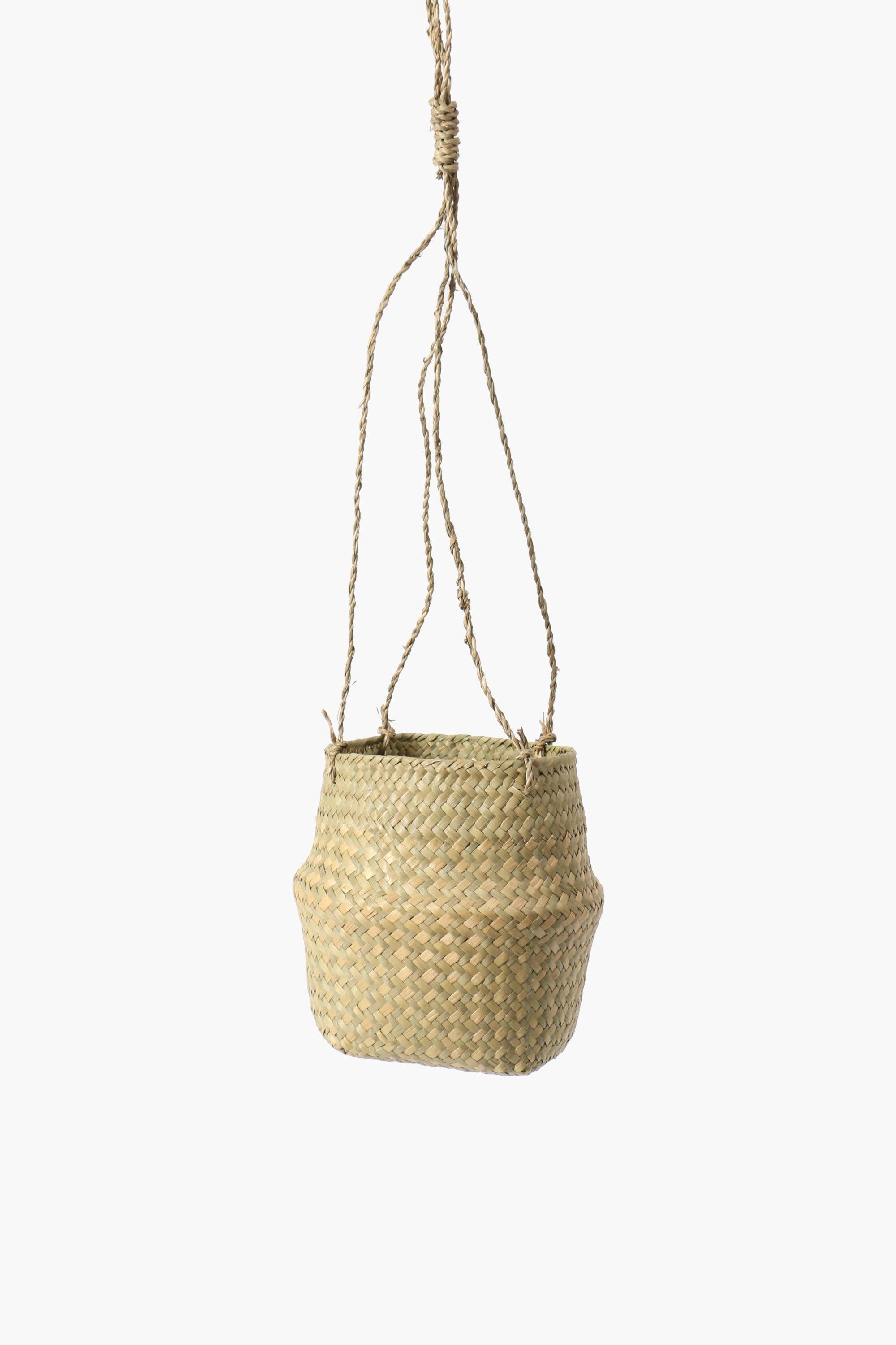 Seagrass Hanging Planter