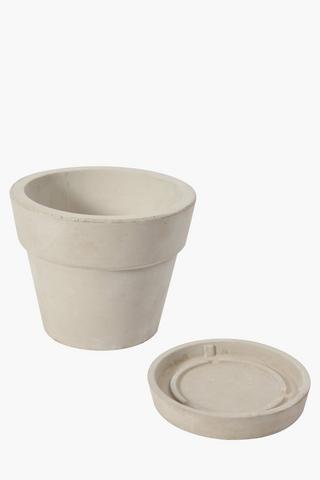 Traditional Pot And Plate Large