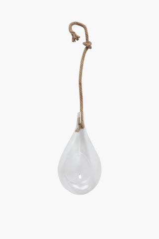 Glass Hanging Planter, Large
