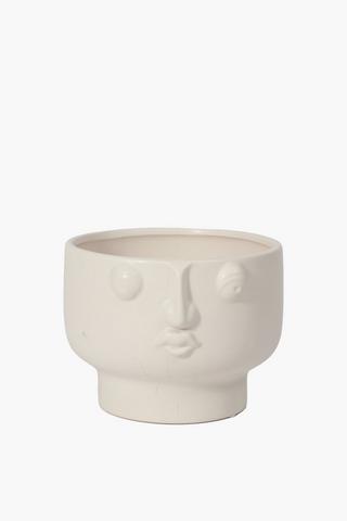 Ceramic Face Planter