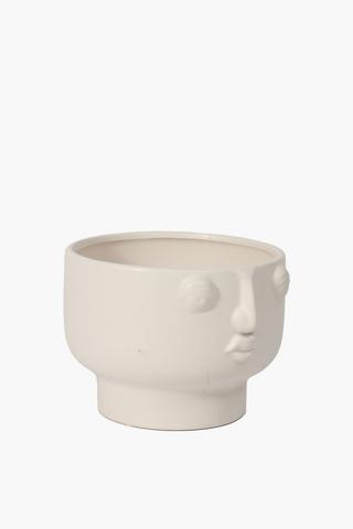 Ceramic Face Planter