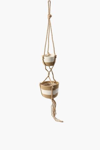 Two Tier Hanging Planter