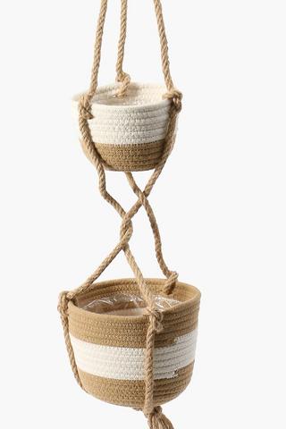 Two Tier Hanging Planter