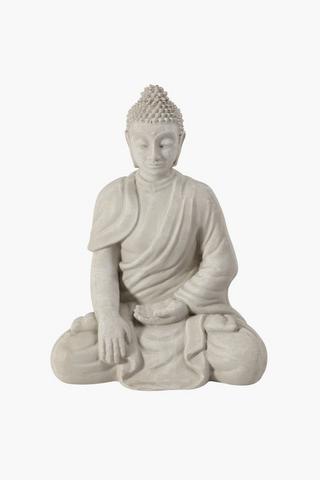 Zen Man Seated Statue