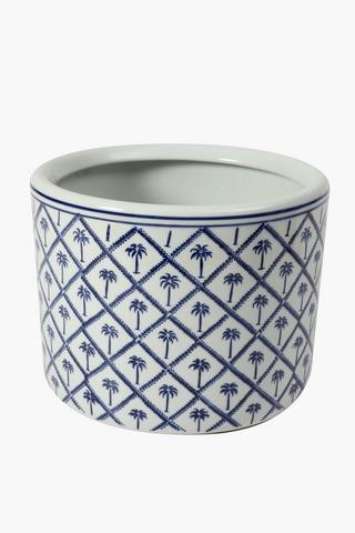 Delft Ceramic Planter