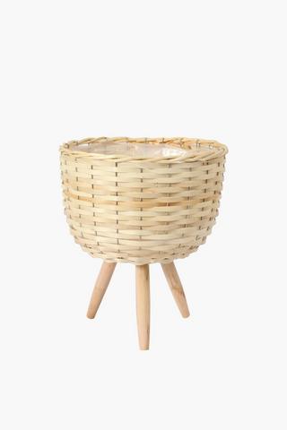 Grass Standing Basket Planter Large
