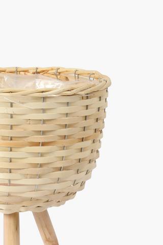 Grass Standing Basket Planter Large