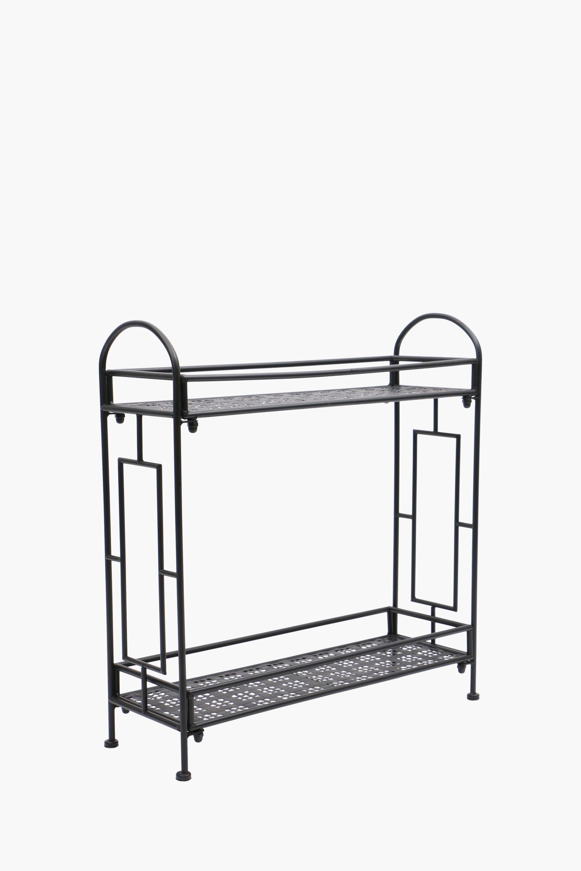Block 2 Tier Garden Storage, 60x64cm