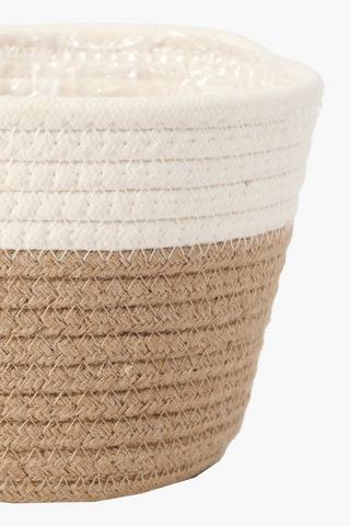 Seagrass Basket Planter