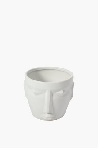 Ceramic Face Planter