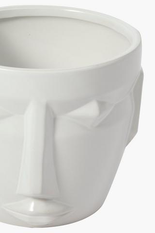 Ceramic Face Planter