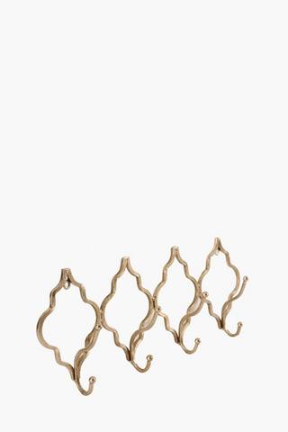 Metal 4 Wall Hooks