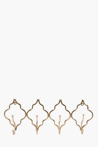 Metal 4 Wall Hooks