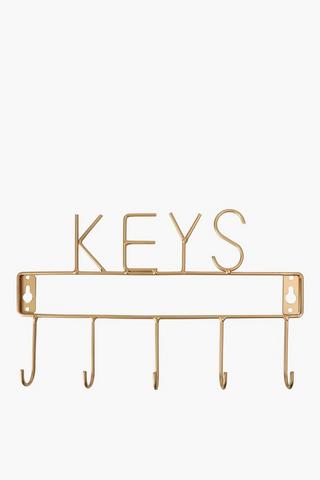 Metal 4 Key Wall Hooks