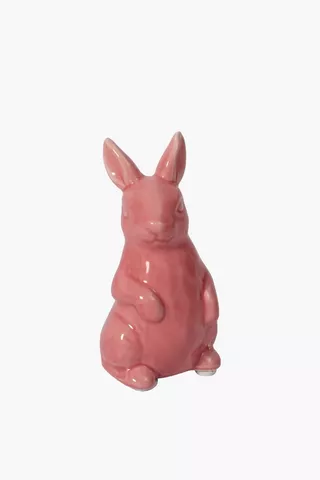 Ceramic Baby Bunny Statue