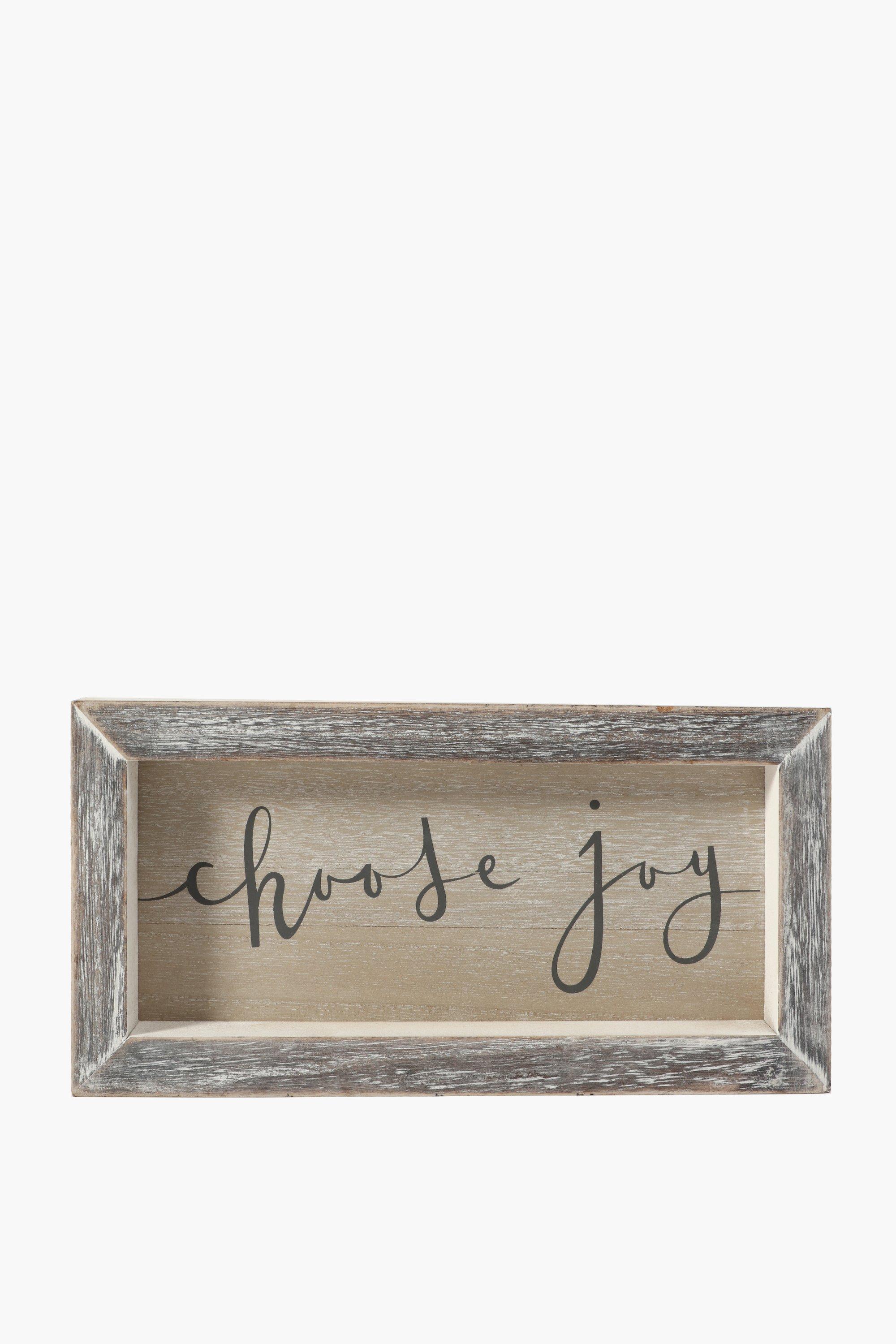 Rustic Script Hanging Decor