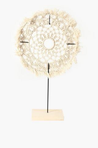 Macrame Plinth Decor