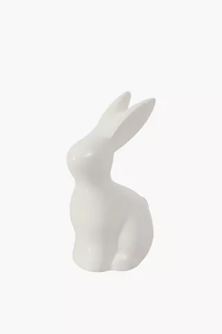 Ceramic Bunny Statue