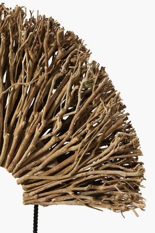 Wooden Decor On Plinth