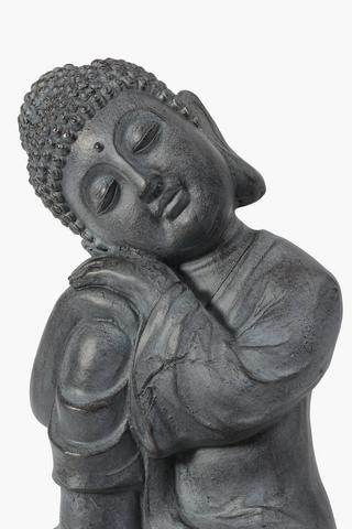 Zen Man Kneeling Statue