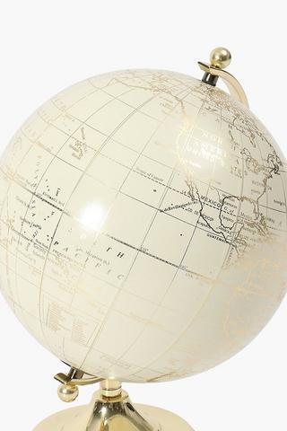 Metallic Globe Atlas 30x20cm