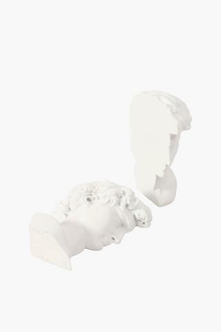 David Sculpture Bookends