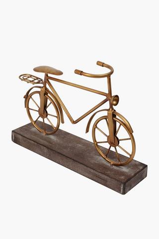 Bicycle On Plinth Decor