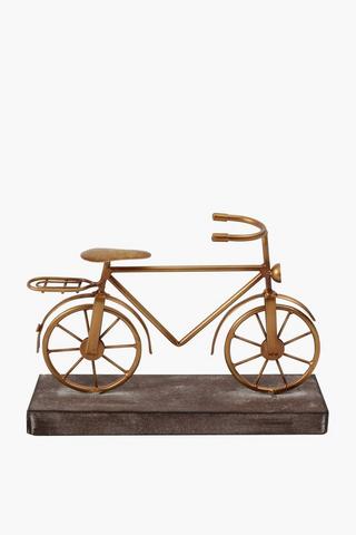 Bicycle On Plinth Decor