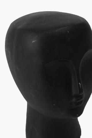 Modernist Face Statue