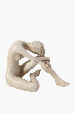 Seated Lady Statue