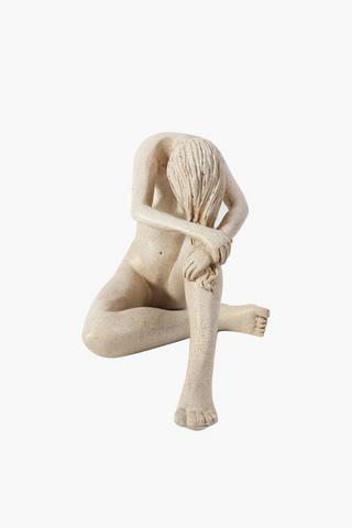 Seated Lady Statue