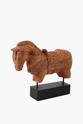 Trojan Horse On Plinth