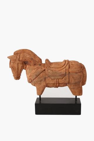 Trojan Horse On Plinth