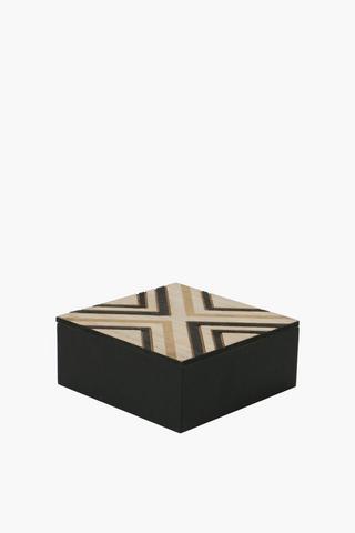 Geo Wooden Trinket Box