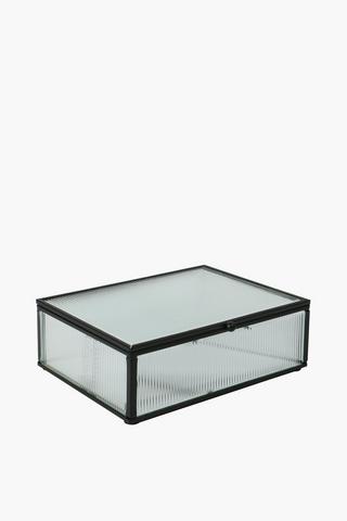 Glass Ripple Jewellery Box