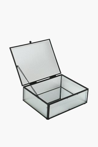 Glass Ripple Jewellery Box