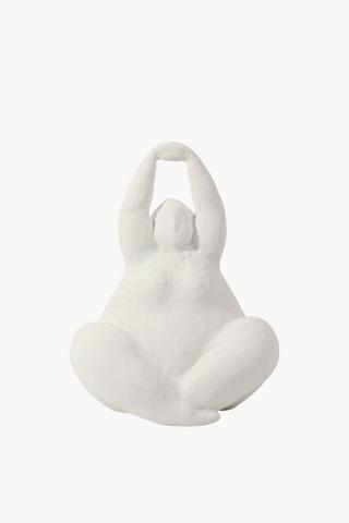 Seated Yoga Stretch Figure