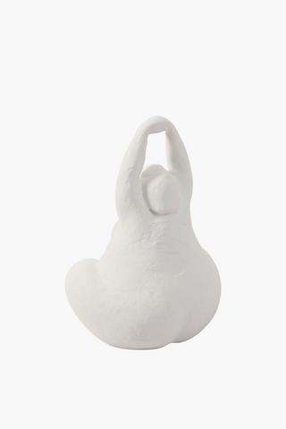 Seated Yoga Stretch Figure