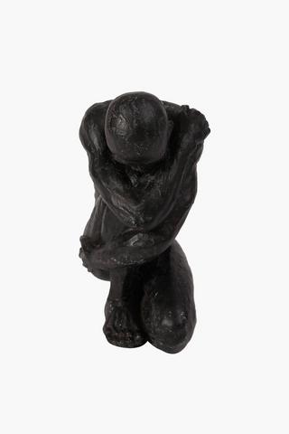 Crouching Man Statue