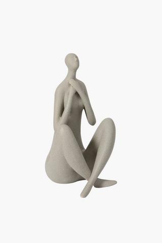 Seated Figure Statue
