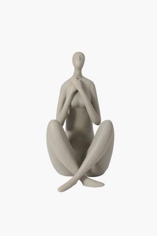Seated Figure Statue