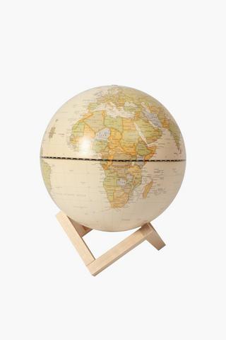 Globe Decor On Wooden Stand