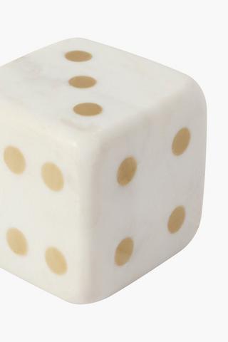 Marble Dice Decor