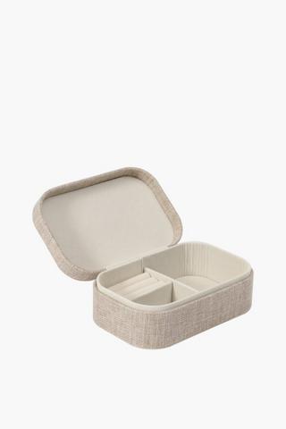 Rustic Woven Jewellery Box