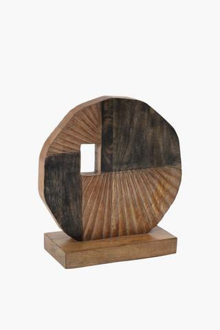 Wooden Decor On Plinth