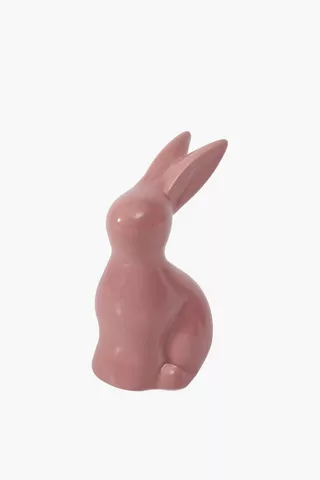 Ceramic Bunny Statue