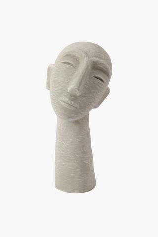 Tilted Head Figure Statue, 15x36cm